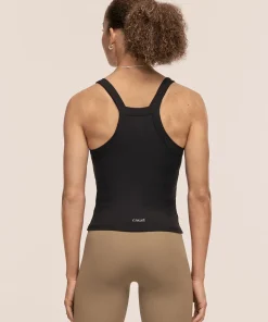 Casall Women's Defined Rib Tank Black