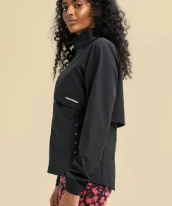 Casall Women's Dynamic Windbreaker Jacket Black