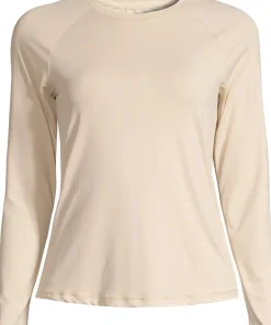 Casall Women's Essential Long Sleeve Ecru