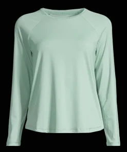 Casall Women's Essential Long Sleeve Statue Green