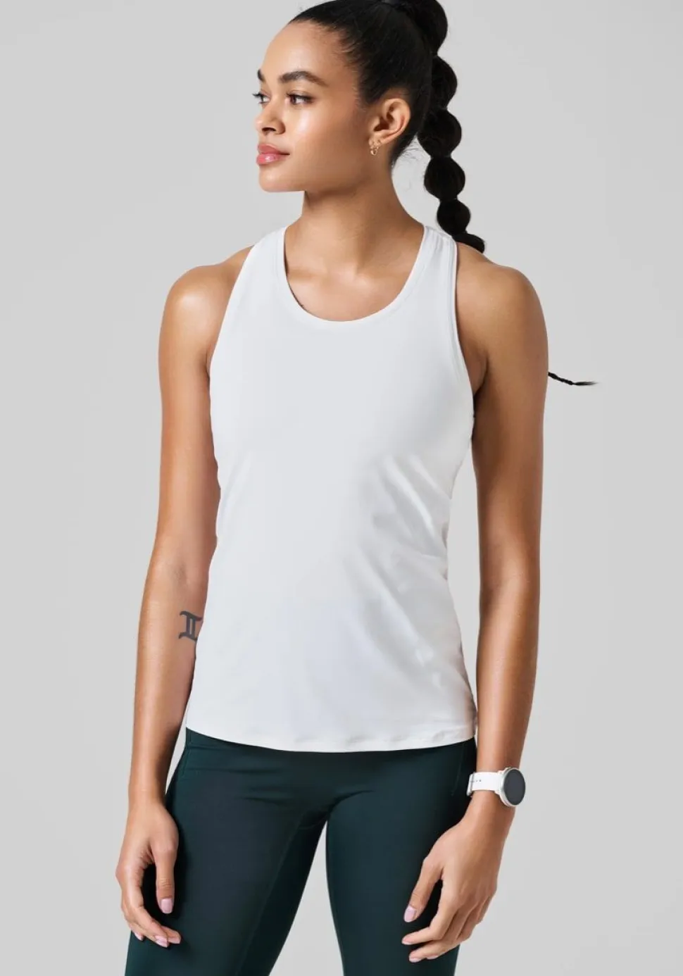 Casall Women's Essential Racerback Tank White