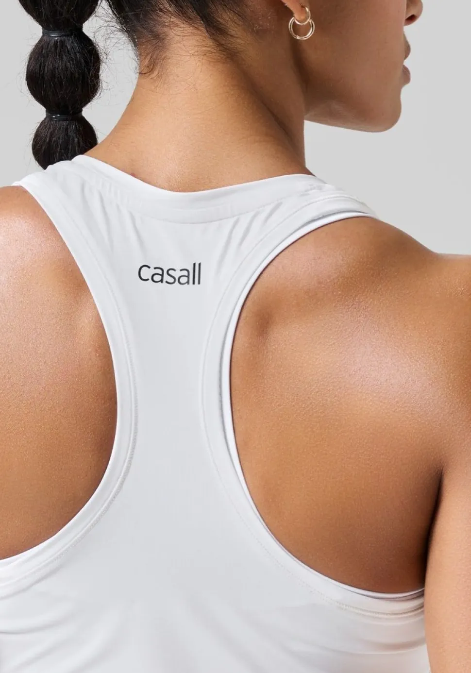 Casall Women's Essential Racerback Tank White