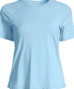 Casall Women's Essential Tee Blue Lagoon