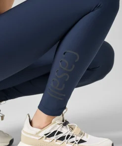 Casall Women's Graphic Sport Tights Core Blue