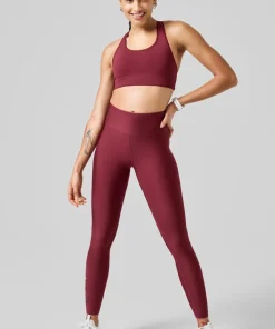 Casall Women's Graphic Sport Tights Evening Red