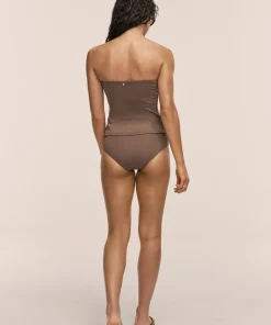 Casall Women's High Waist Bikini Hipster Warm Khaki