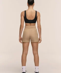 Casall Women's Outdoor Active Shorts Dark Sand
