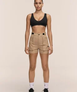 Casall Women's Outdoor Active Shorts Dark Sand