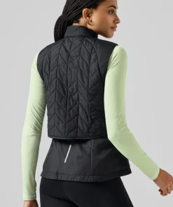 Casall Women's Quilted Running Vest Black