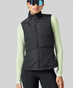 Casall Women's Quilted Running Vest Black