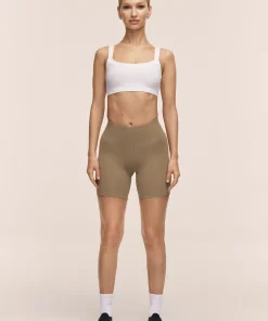 Casall Women's Regular Waist Biker Light Khaki