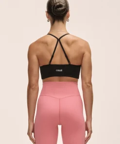 Casall Women's Sleek Strappy Sports Bra Black