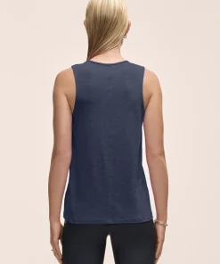 Casall Women's Soft Texture Tank Core Blue