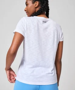 Casall Women's Soft Texture Tee White