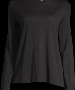 Casall Women's Soft Texture Long Sleeve Black