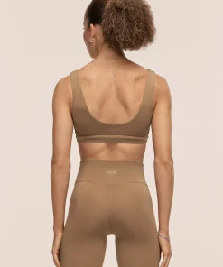 Casall Women's Soft Touch Padded Sports Bra Light Khaki
