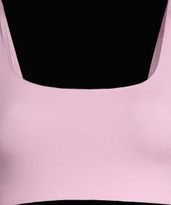 Casall Women's Square Neck Bikini Top Clear Pink