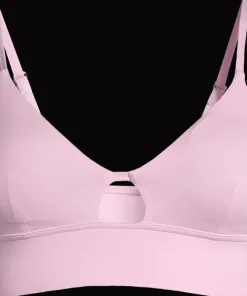Casall Women's Triangle Cut-Out Bikini Top Clear Pink