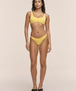 Casall Women's Vibrant U-Shape Bikini Top Sunflower