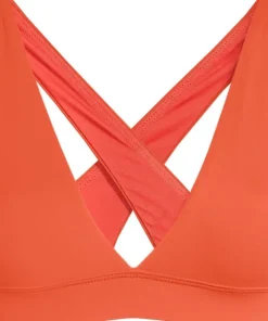 Casall Women's V-Neck Crossback Bikini Top Sunrise