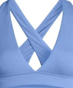 Casall Women's V-Neck Crossback Bikini Top Riviera Blue