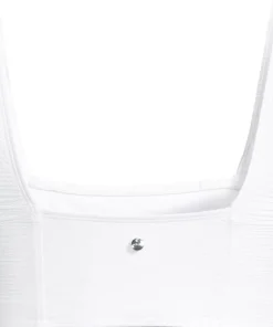 Casall Women's Waffle Square Neck Bikini Top White