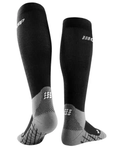 CEP Women's Hiking Light Merino Tall Compression Socks Black