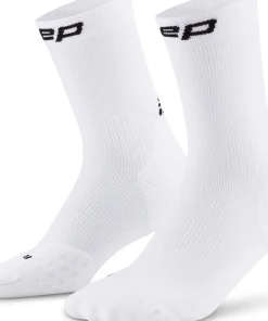 CEP Women's Run Socks Mid Cut 5.0 White