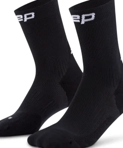 CEP Women's Run Socks Mid Cut 5.0 Black