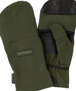 Chevalier Unisex Nimrod Windblocker Pullover Mittens Dark Green