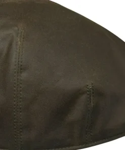 Chevalier Unisex Torre Sixpence Cap Leather Brown