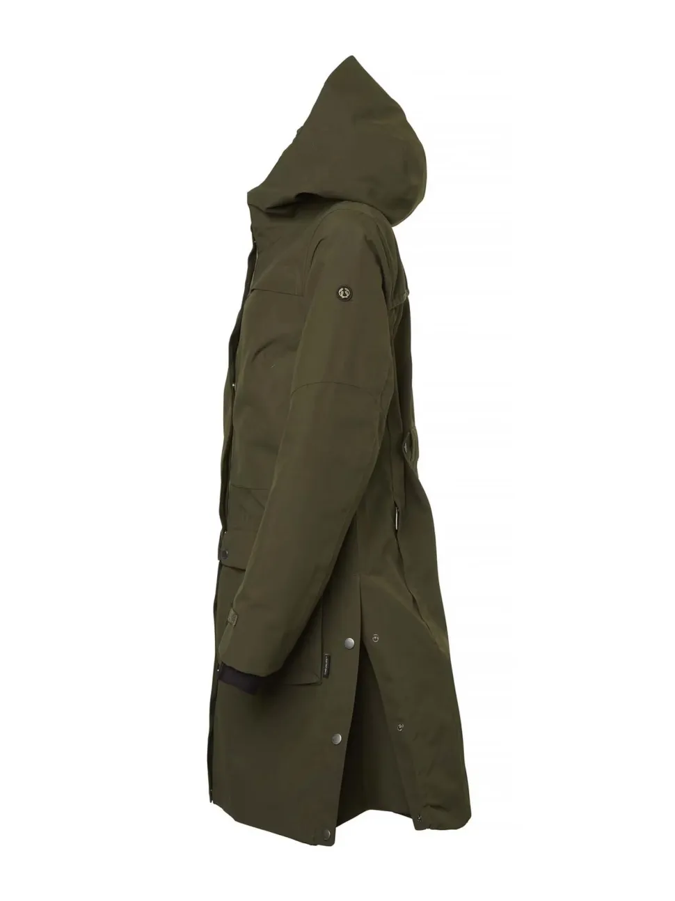 Chevalier Women's Fractus Chevalite Rain Coat Tobacco Green