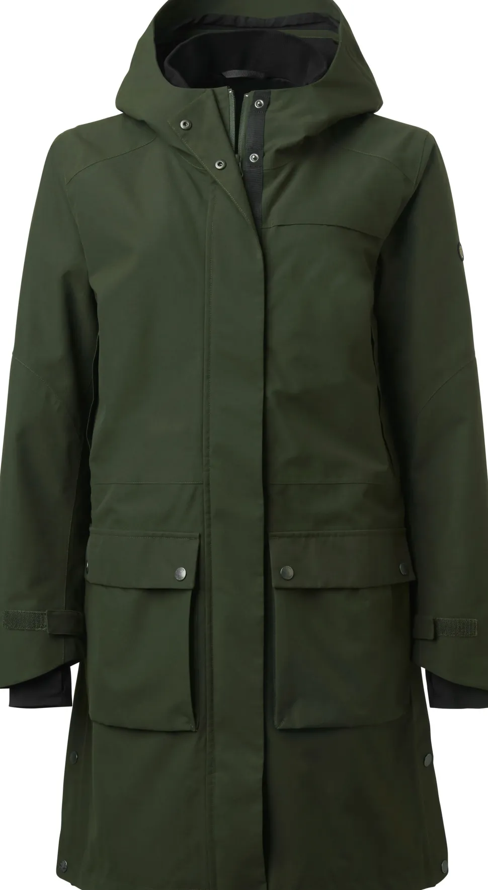 Chevalier Women's Fractus Chevalite Rain Coat Tobacco Green