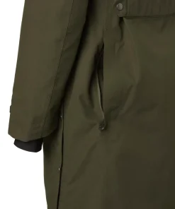 Chevalier Women's Fractus Chevalite Rain Coat Tobacco Green