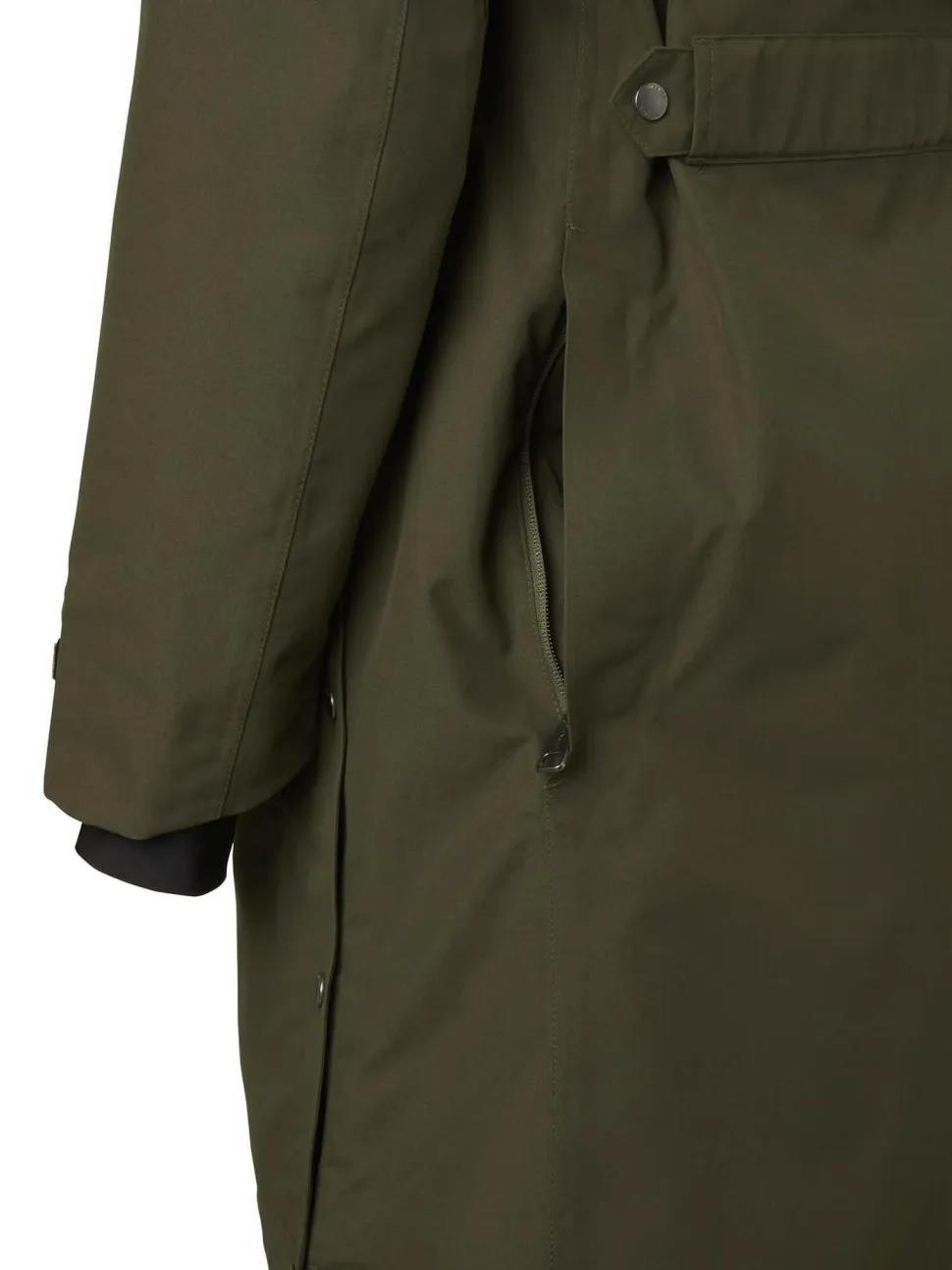 Chevalier Women's Fractus Chevalite Rain Coat Tobacco Green