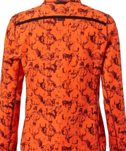 Chevalier Women's Mist Windblocker Reversible Jacket High Vis Orange Deer