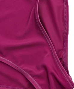 ColourWear Women's High Waist Bikini Bottom Purple