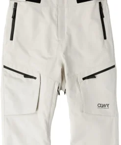ColourWear Women's Slash Bib Pants Off-White