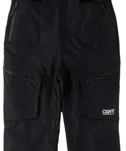 ColourWear Women's Slash Bib Pants Black