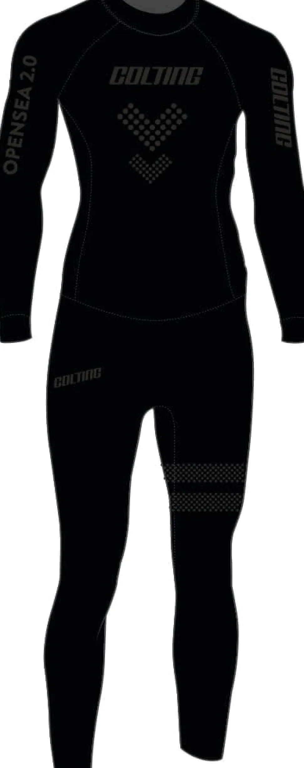 Colting Wetsuits Women's Opensea 2.0 Wetsuit Black