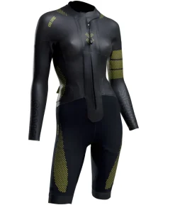 Colting Wetsuits Women's Swimrun Wetsuit Sr03 Black/Yellow
