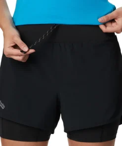 Columbia Women's Endless Trail 2n1 Short Black