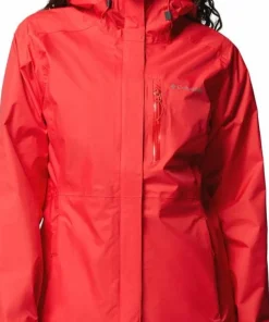 Columbia Women's Pouring Adventure lll Jacket Poppy Red