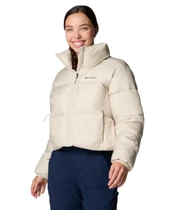 Columbia Women's Puffect II Cropped Jacket Dark Stone