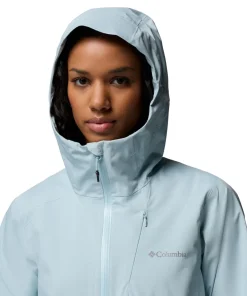 Columbia Women's Trailborne 2.5L Packable Waterproof Jacket Marine Light