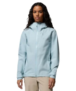 Columbia Women's Trailborne 2.5L Packable Waterproof Jacket Marine Light