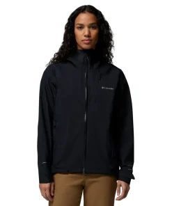 Columbia Women's Trailborne 2.5L Packable Waterproof Jacket Black