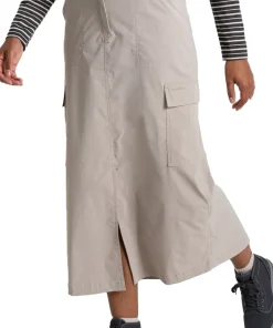 Craghoppers Women's Nosilife Pro Midi Skirt Soft Mushroom