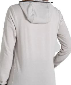 Craghoppers Women's Nosilife Afia Hooded Jacket Light Grey Marl