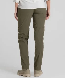 Craghoppers Women's Nosilife Pro Convertible Trouser III Wild Olive